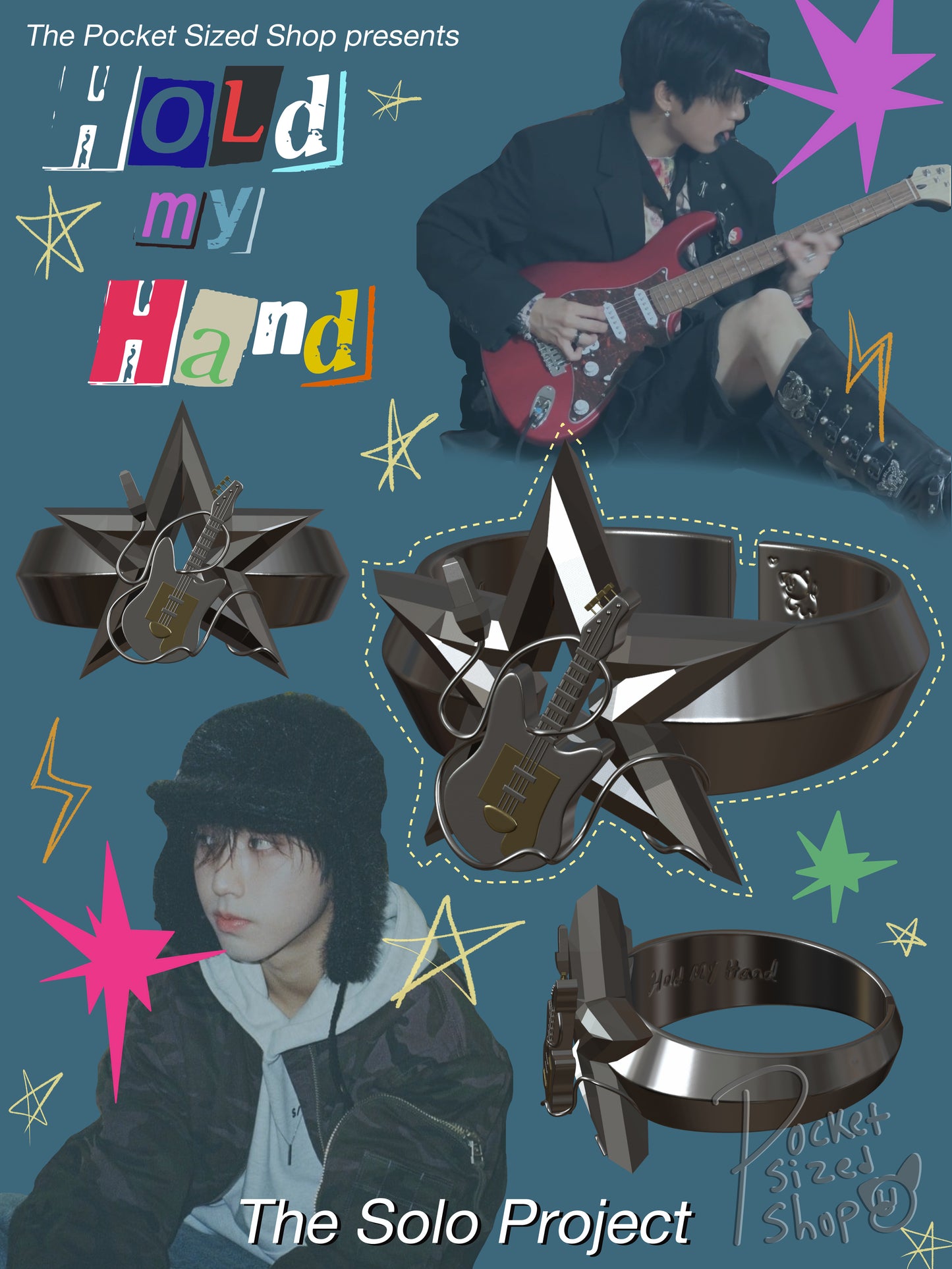 SKZ "Hold my Hand" HAN Inspired ring (⚡Lightning Preorder)