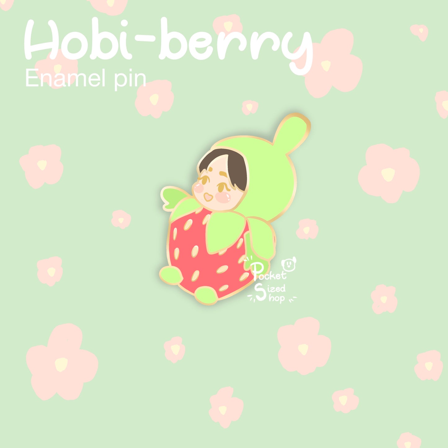 BTS J-hope Hobi Berry Épingle en émail