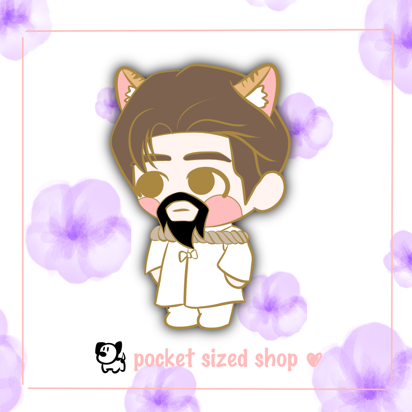 BTS Taechwita Emaille Pin