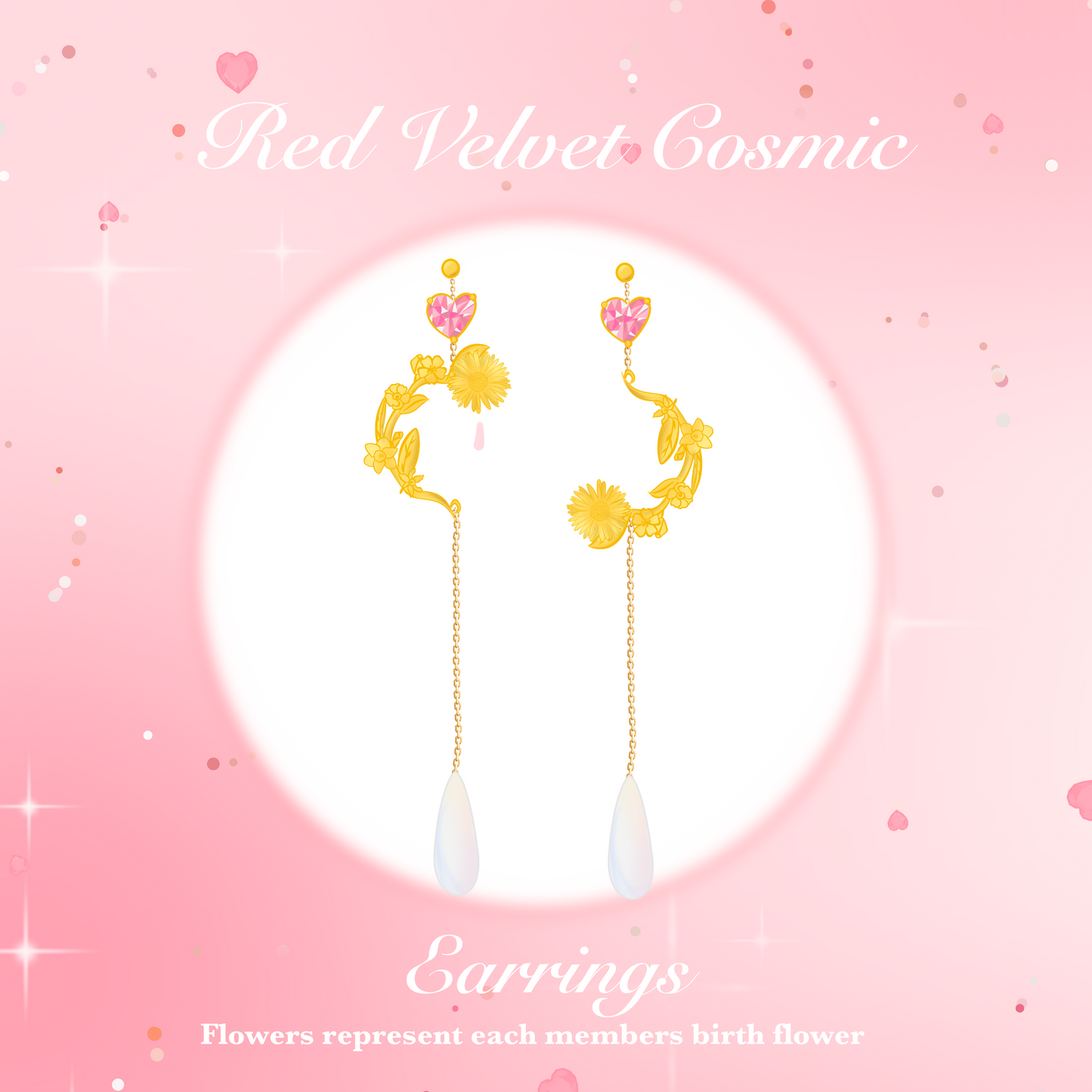 Red velvet Cosmic Earringsđđđ©·