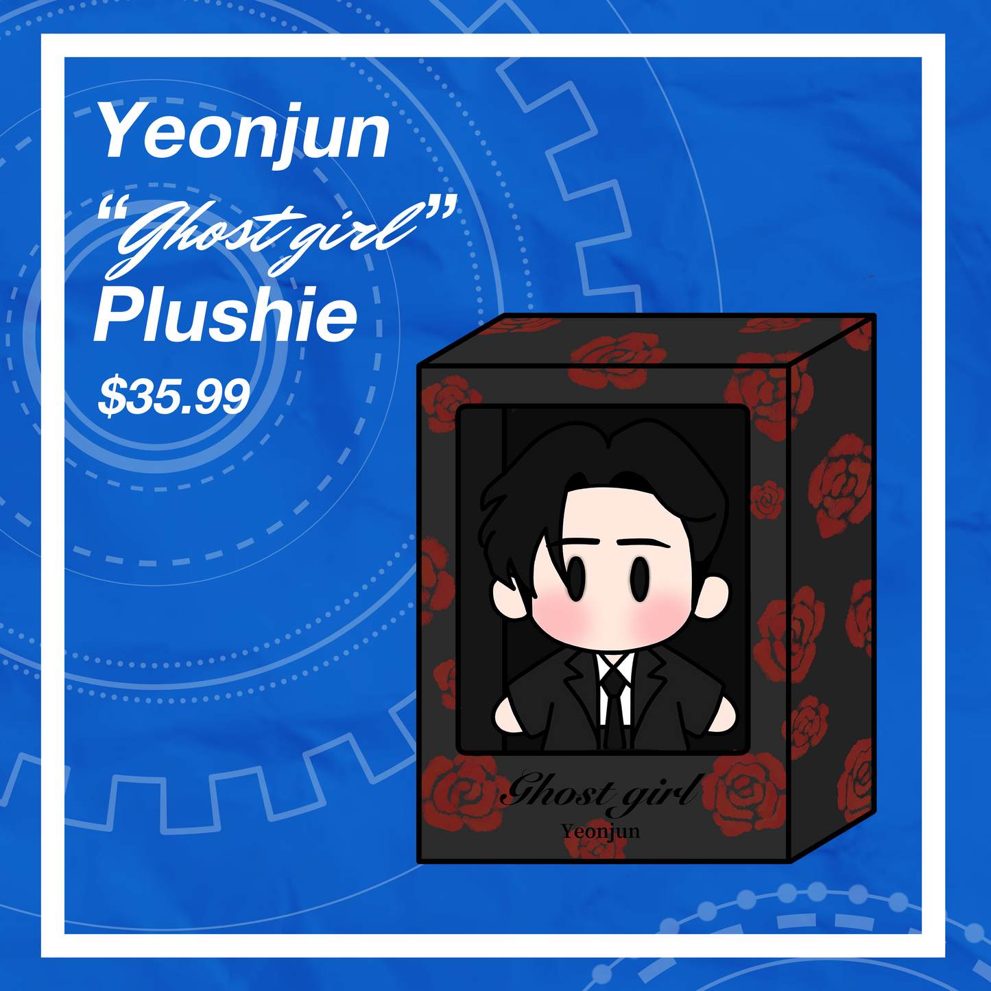 TXT Yeonjun "Ghost Girl" Plushie (⚡LIGHTNING PREORDER)