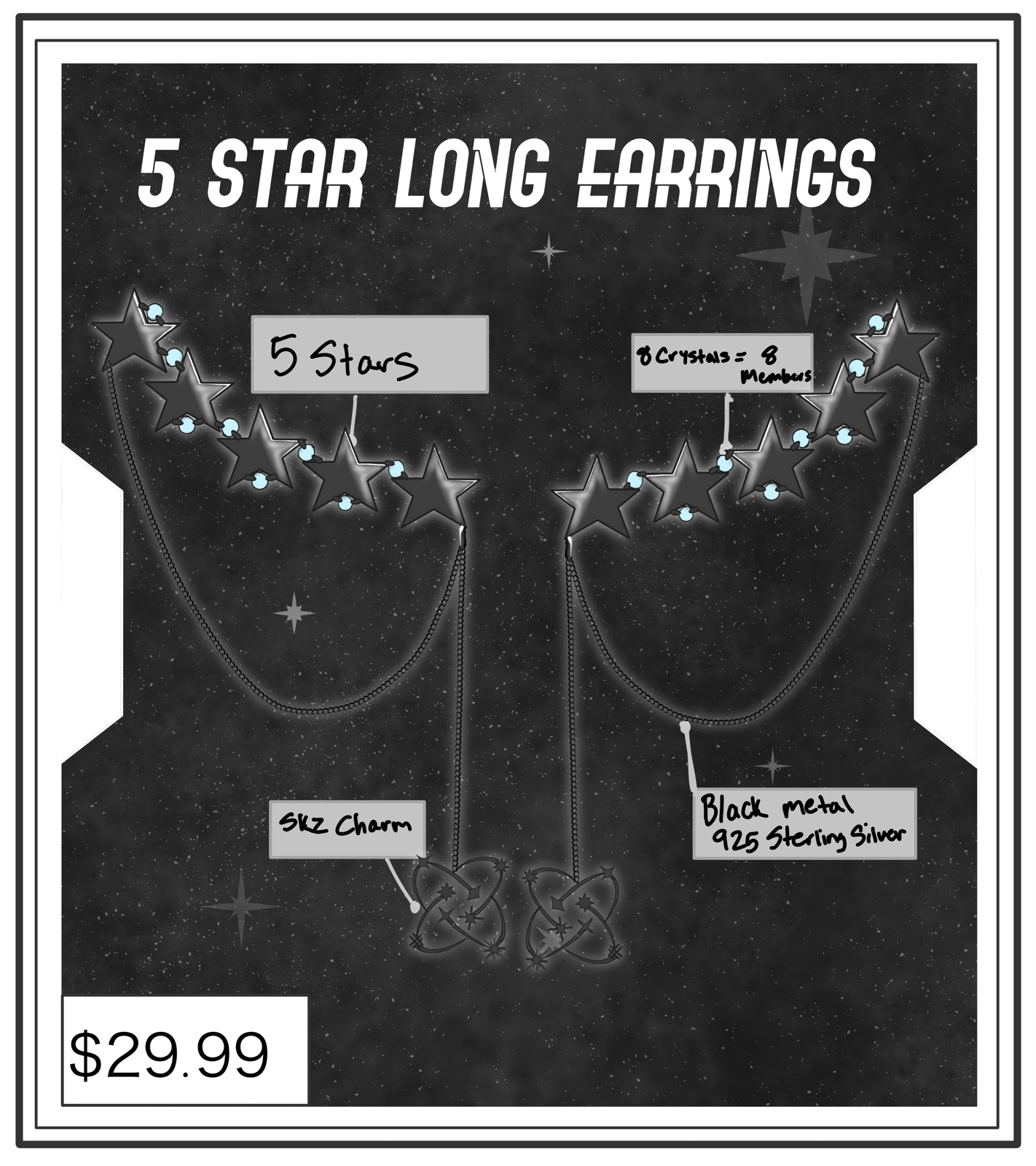 Stray Kids 5 STAR: S-CLASS Jewelry