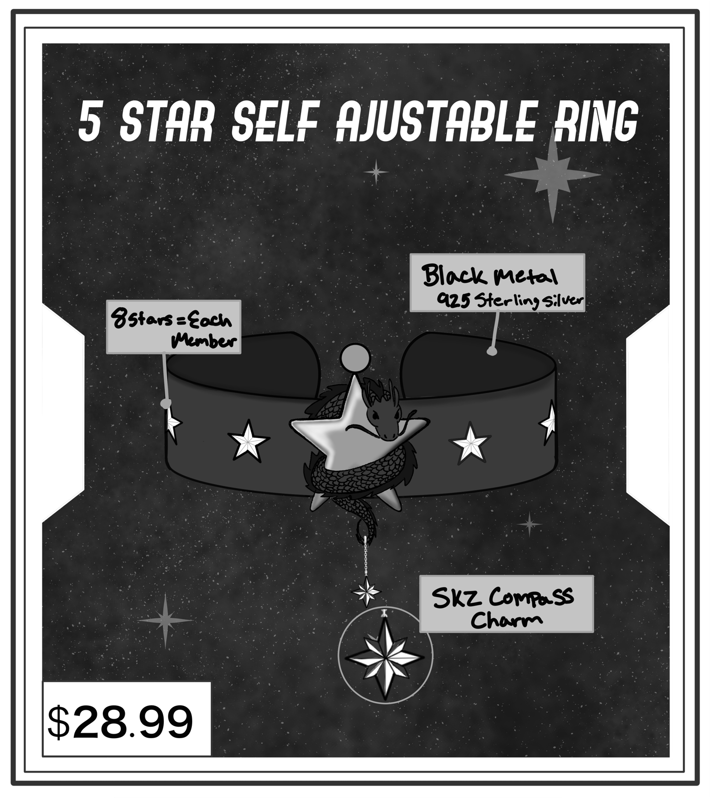 Stray Kids 5 STAR: S-CLASS Jewelry