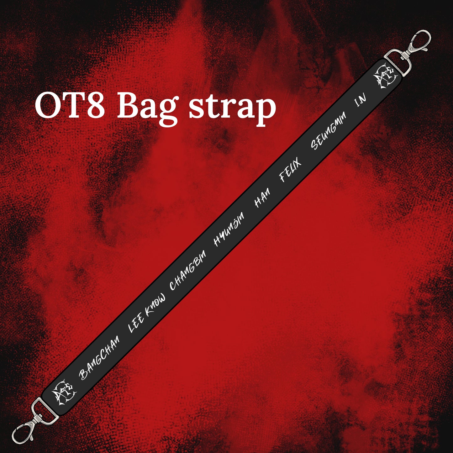 Stray Kids “ATE x Hop” Inspired Bag + Mini purse/Wallet (⚡️LIGHTNING PREORDER)