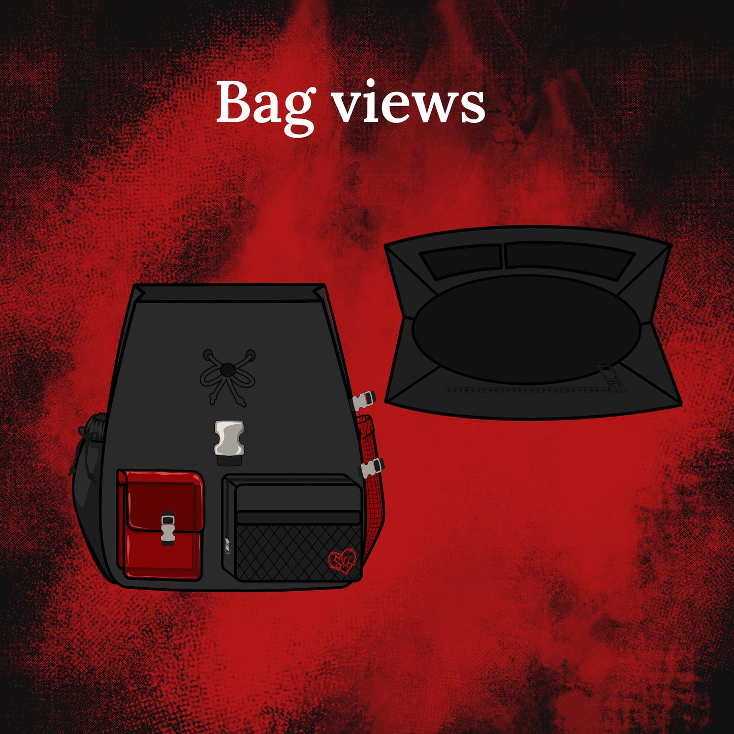 Stray Kids “ATE x Hop” Inspired Bag + Mini purse/Wallet (⚡️LIGHTNING PREORDER)