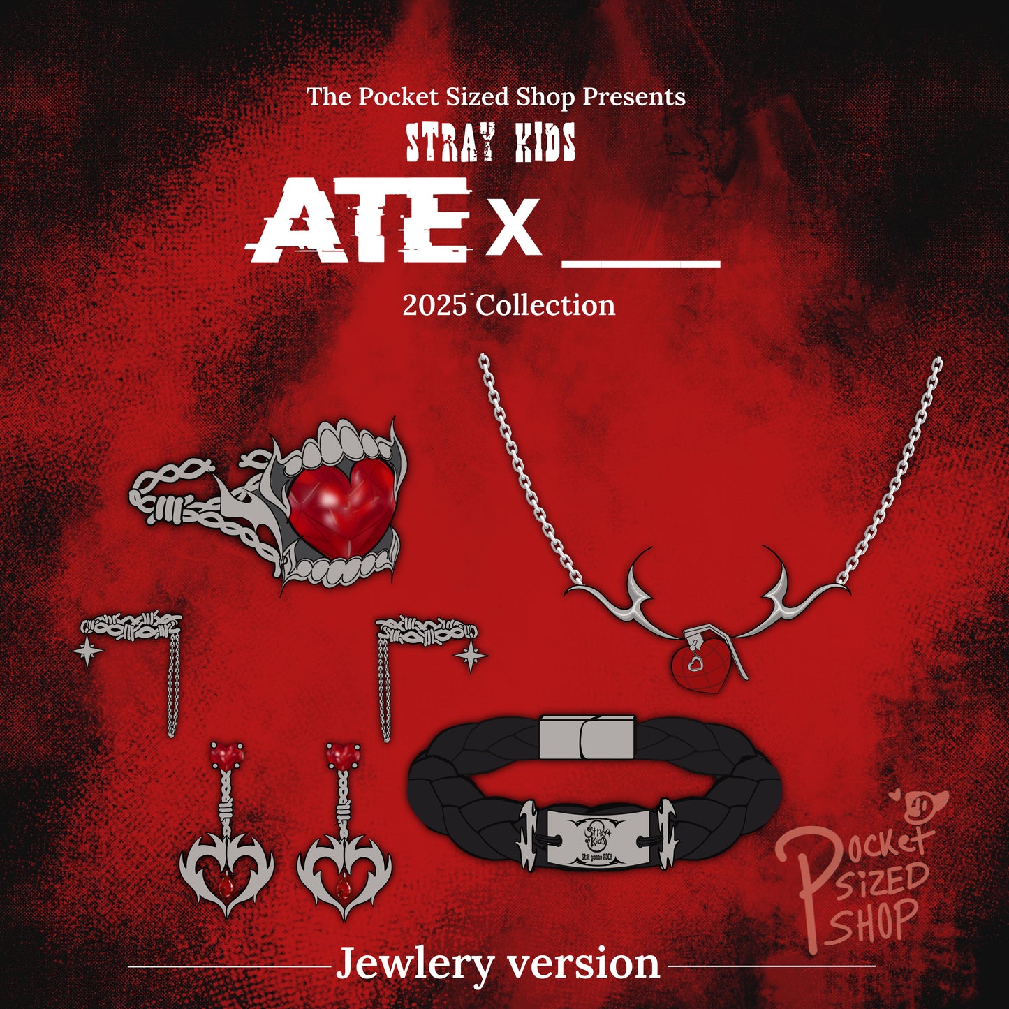 Stray Kids ATExHOP inspired Jewlery Collection (⚡️Lightning Preorder)