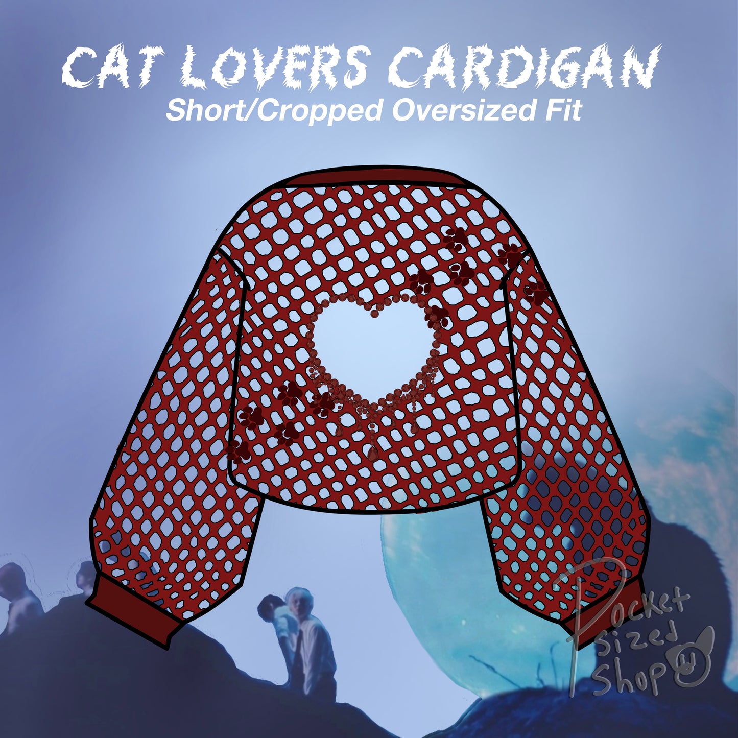 ENHA Cat lovers Cardigan (⚡Lightning Preorder)