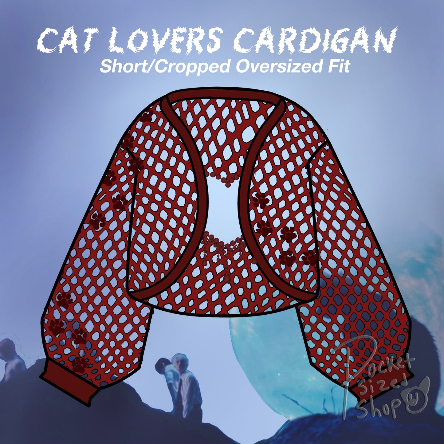 ENHA Cat lovers Cardigan (⚡Lightning Preorder)
