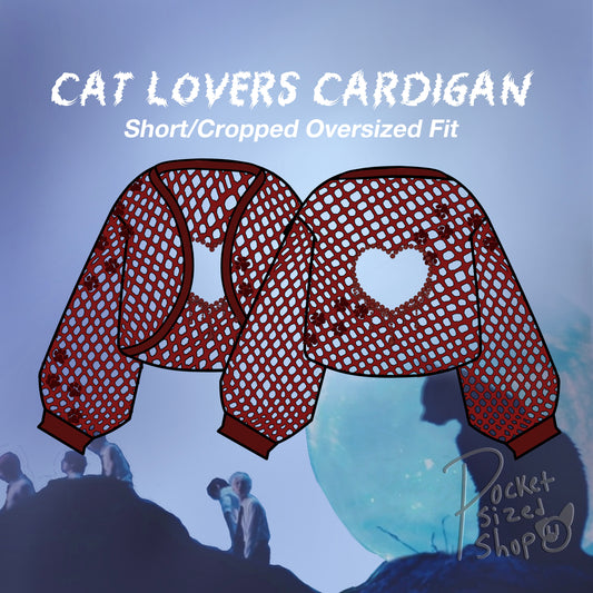 ENHA Cat lovers Cardigan (⚡Lightning Preorder)