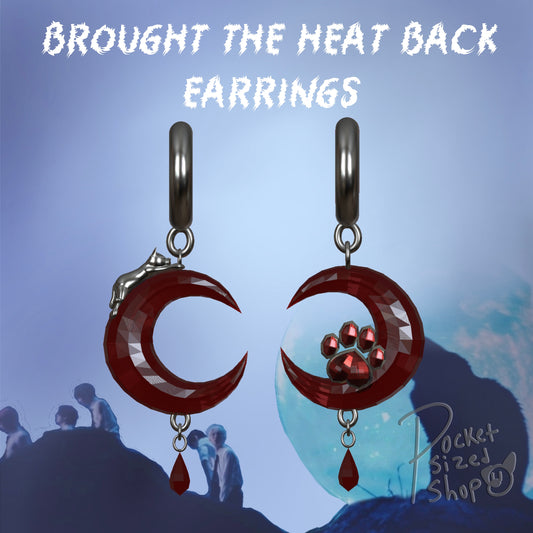 ENHA Brought the Heat back Earrings (⚡Lightning Preorder)