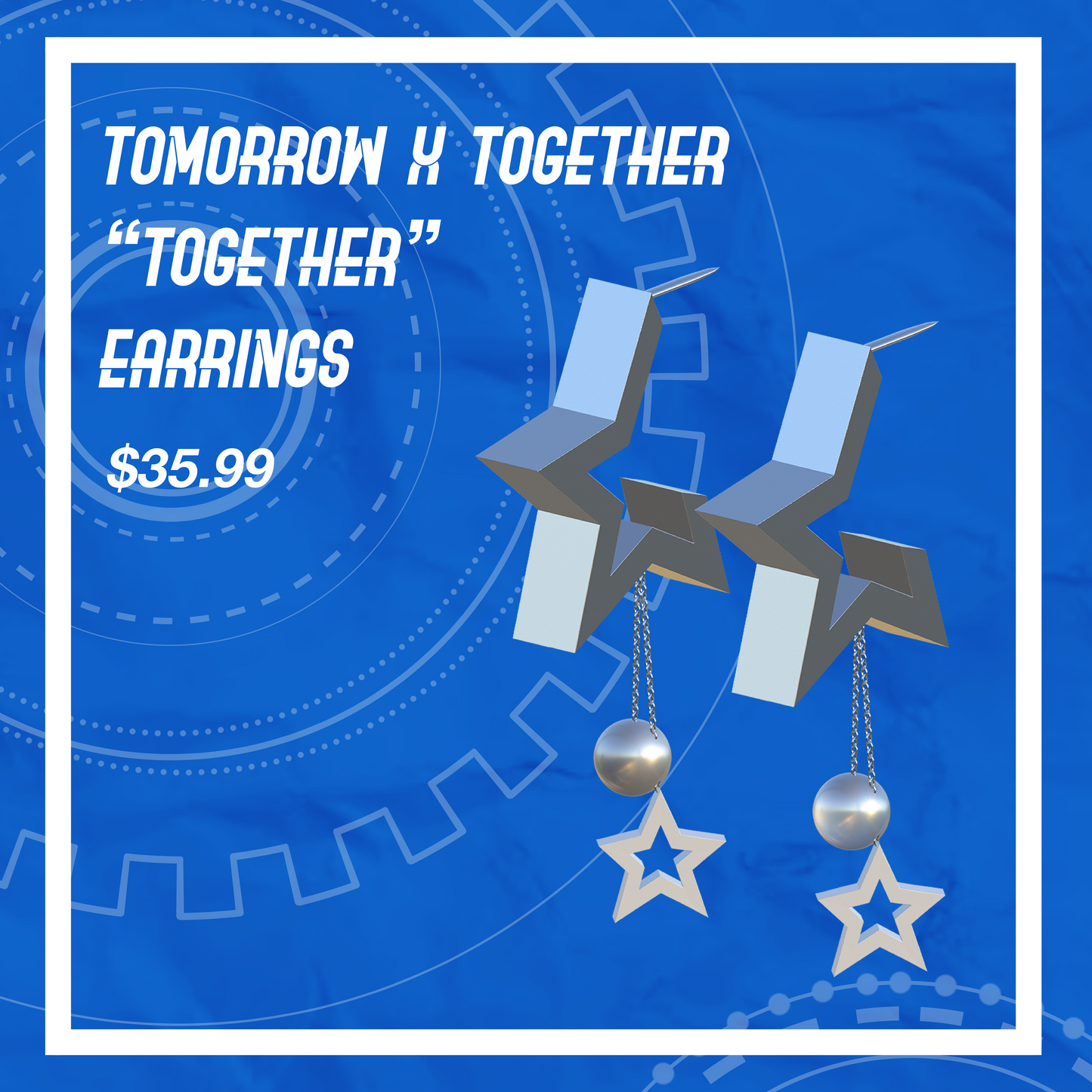 ✨TXT "Together" Earrings 💫 (⚡️Lightning Preorder)