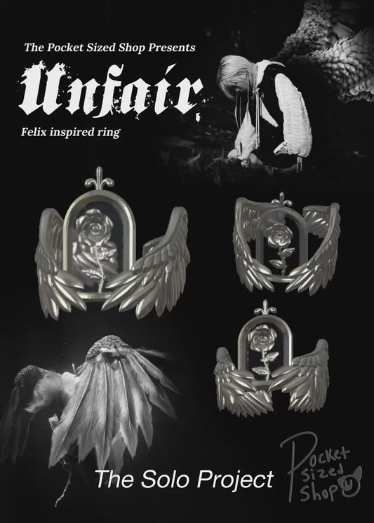 SKZ "UNFAIR" Felix Inspired ring (⚡️Lightning Preorder)