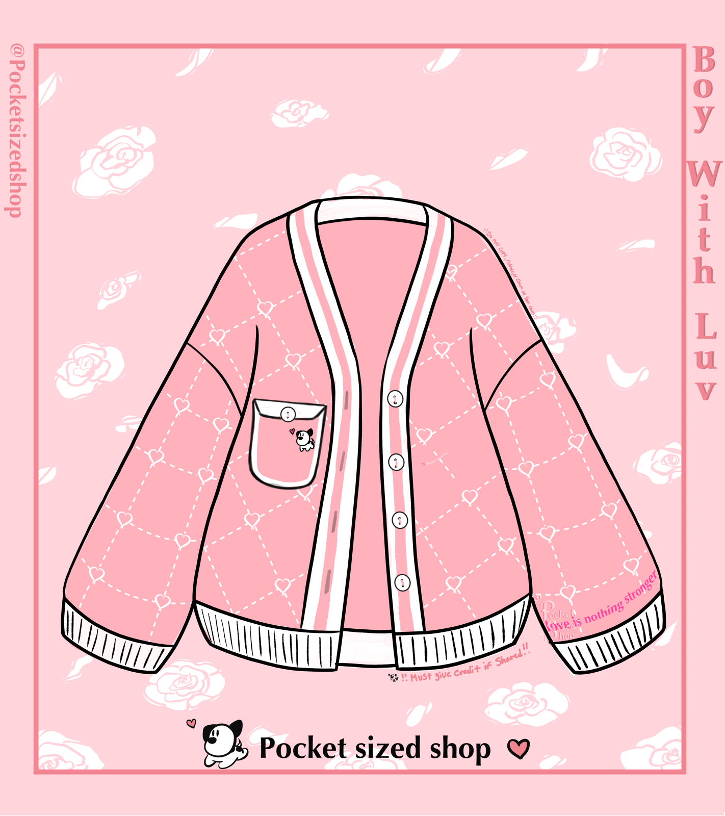 Cardigan BTS BWL 💞