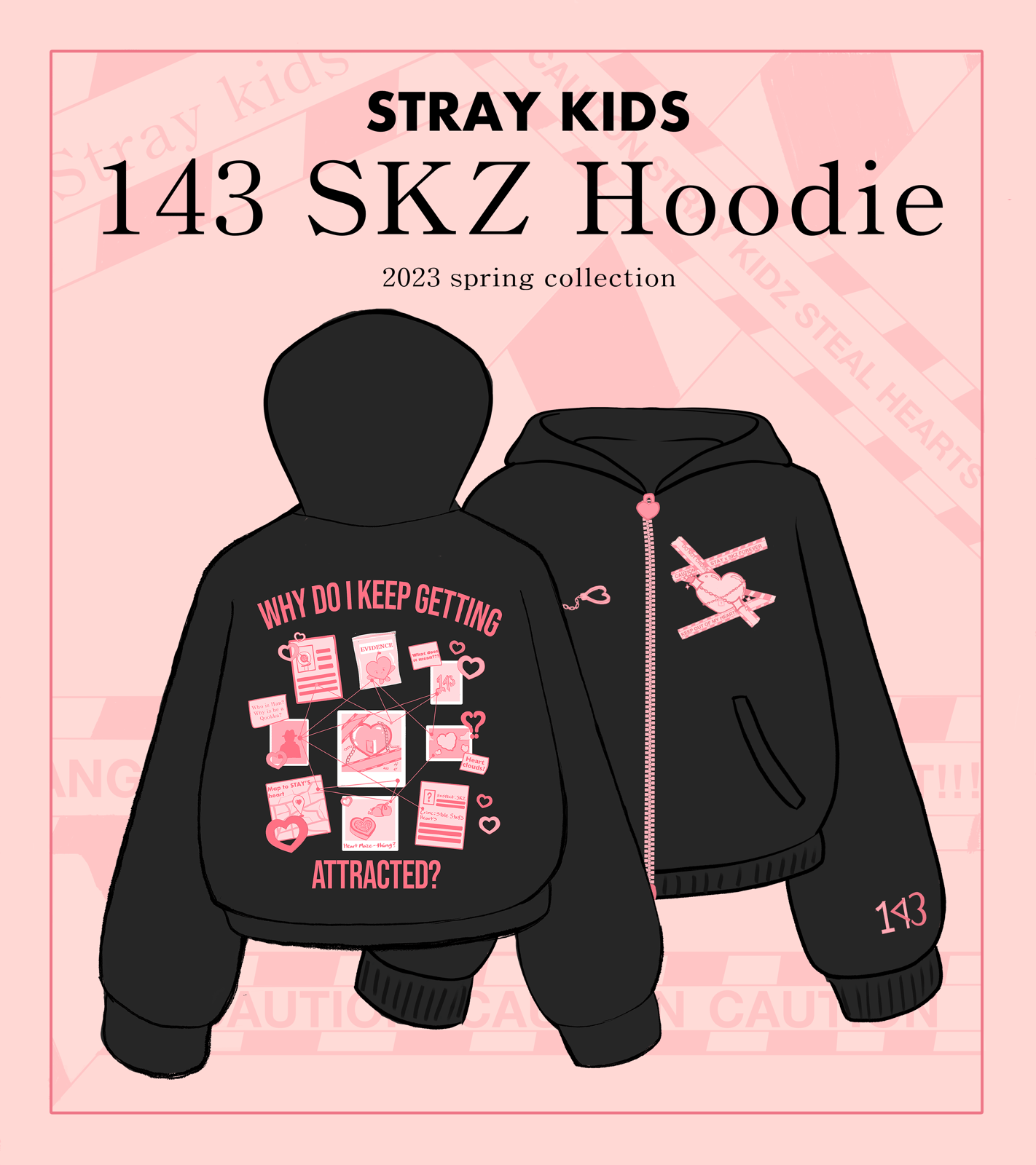 SKZ 143 Hoodie 