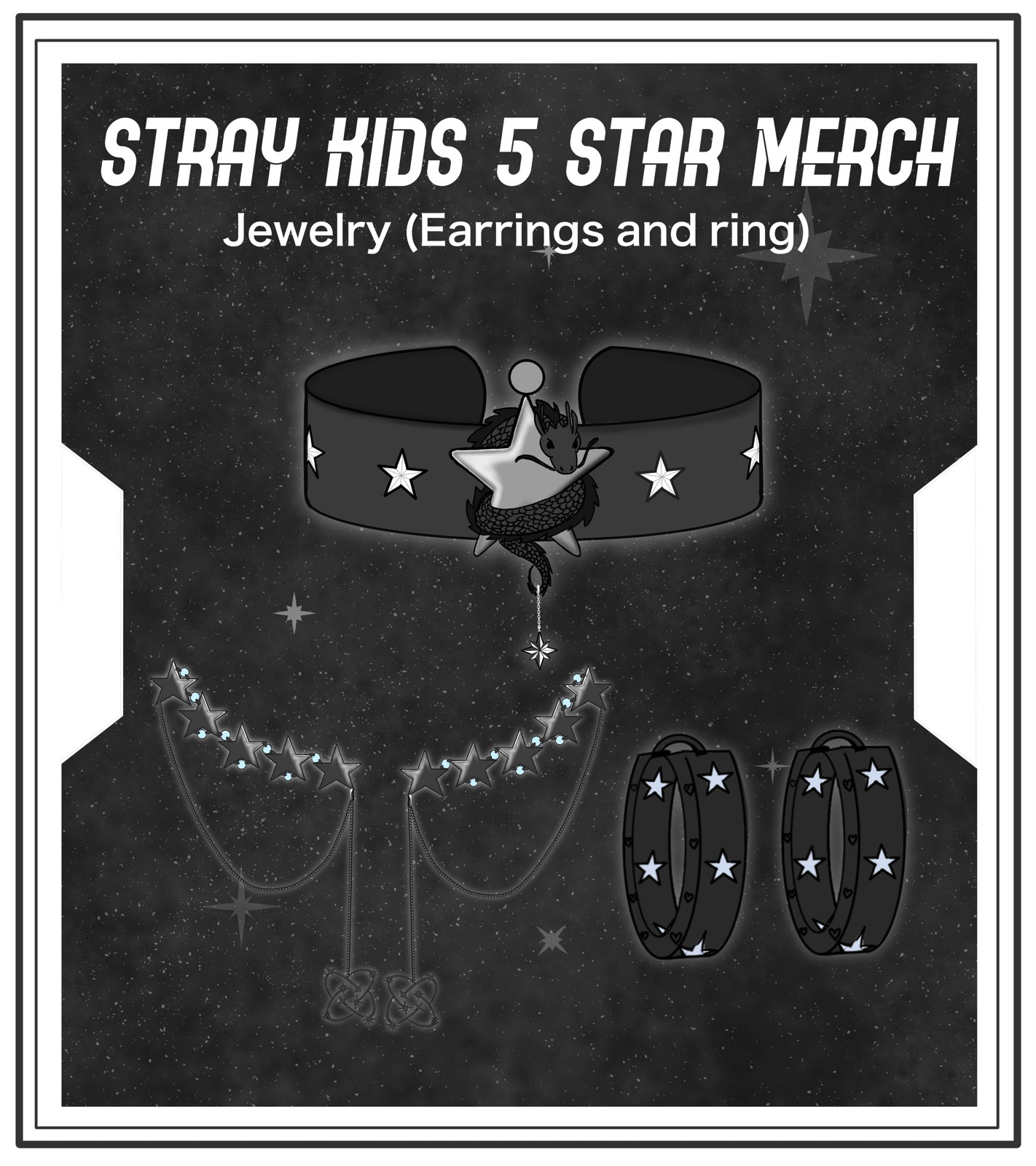 Stray Kids 5 STAR : Bijoux S-CLASS (Précommande Éclair ⚡️)